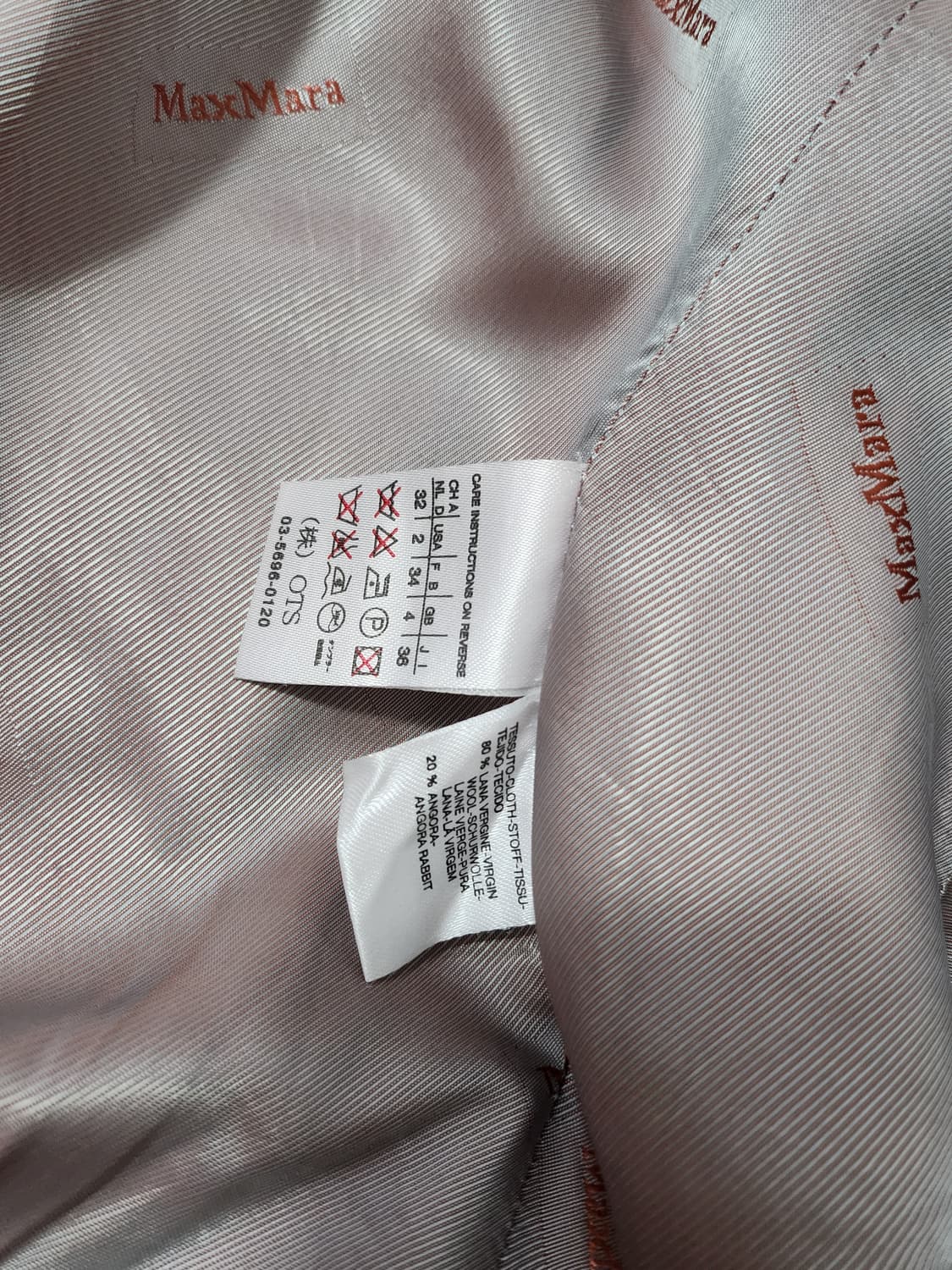 막스마라 더블 울 여성코트 상품이미지7