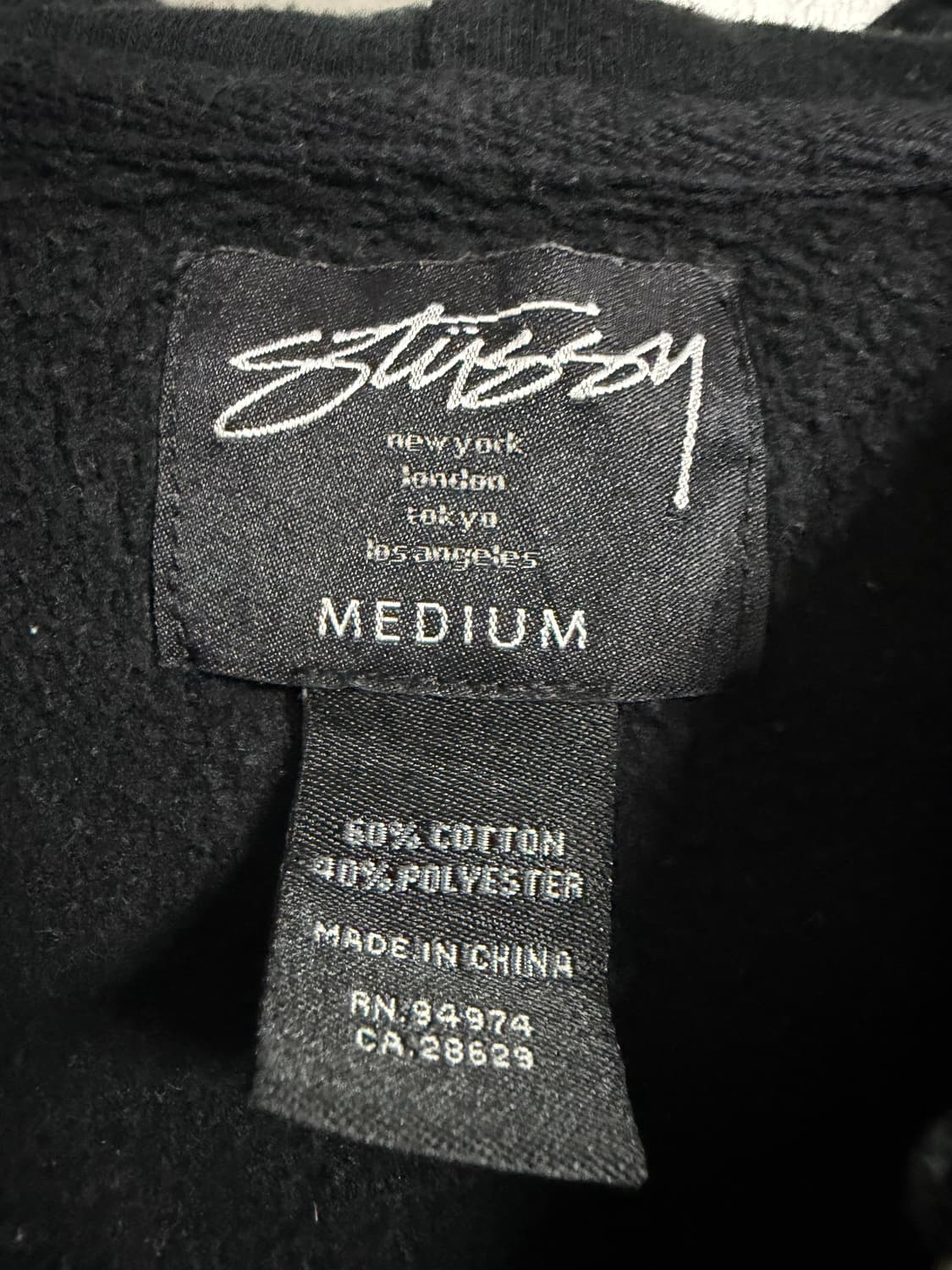 스투시 후드 집업 상품이미지3