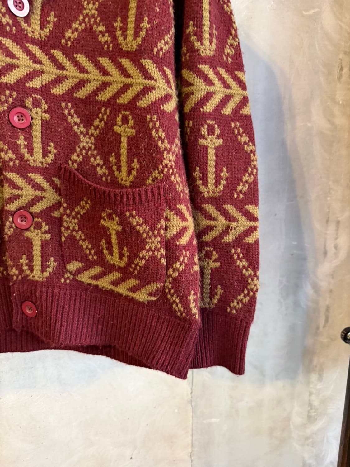 오베이 프로파간다 숄칼라 가디건 100 상품이미지9