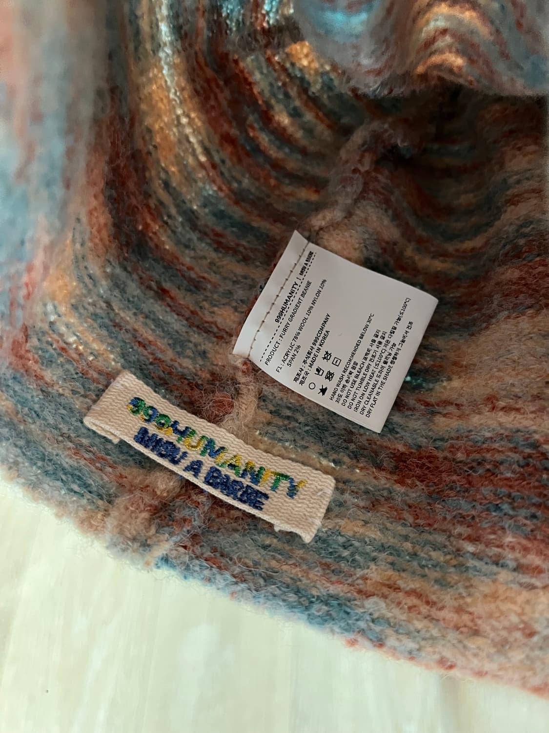 999HUMANITY X MISU A BARBE 비니 상품이미지4