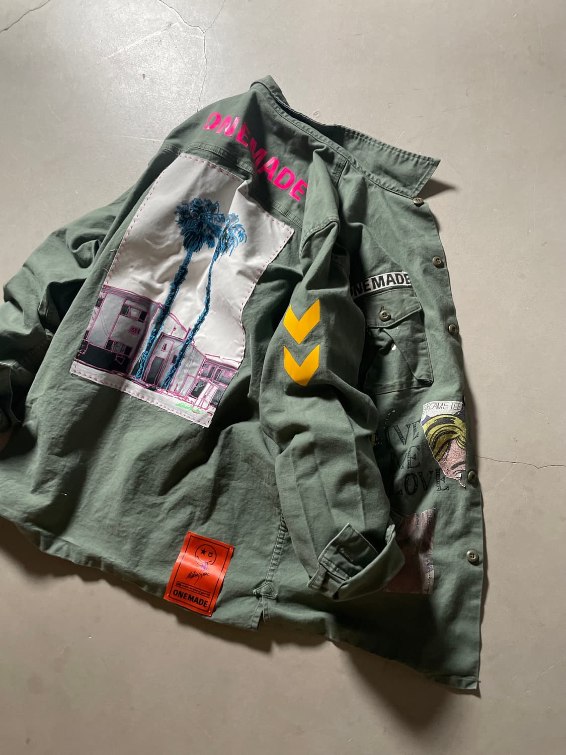 ONE MADE Military Shirt Jacket 상품이미지4