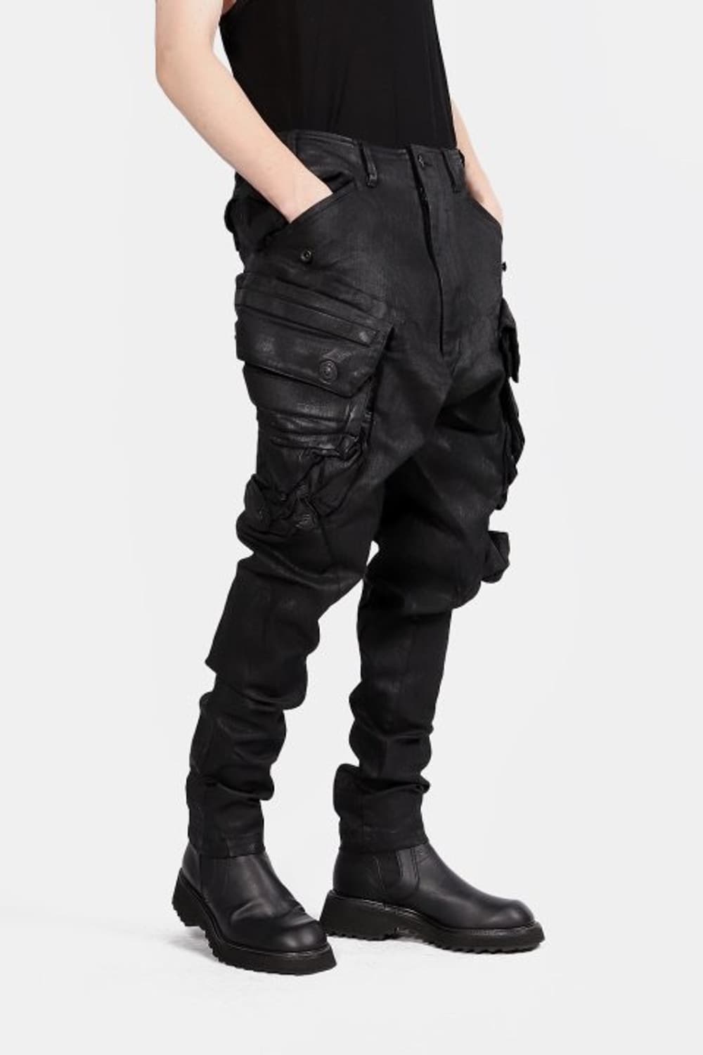 23FW 왁스코팅 가스마스크 팬츠 구합니다 상품이미지2