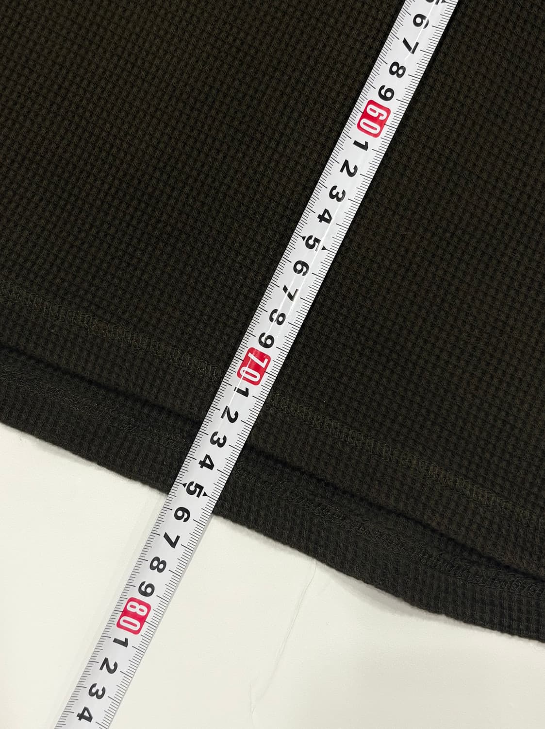 Polo 폴로랄프로렌 카키 와플 긴팔티 상품이미지7