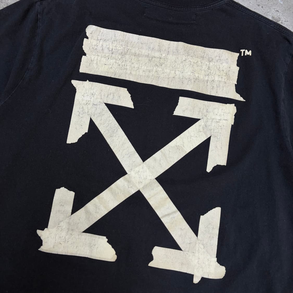 오프화이트 반팔티[2434] 상품이미지2