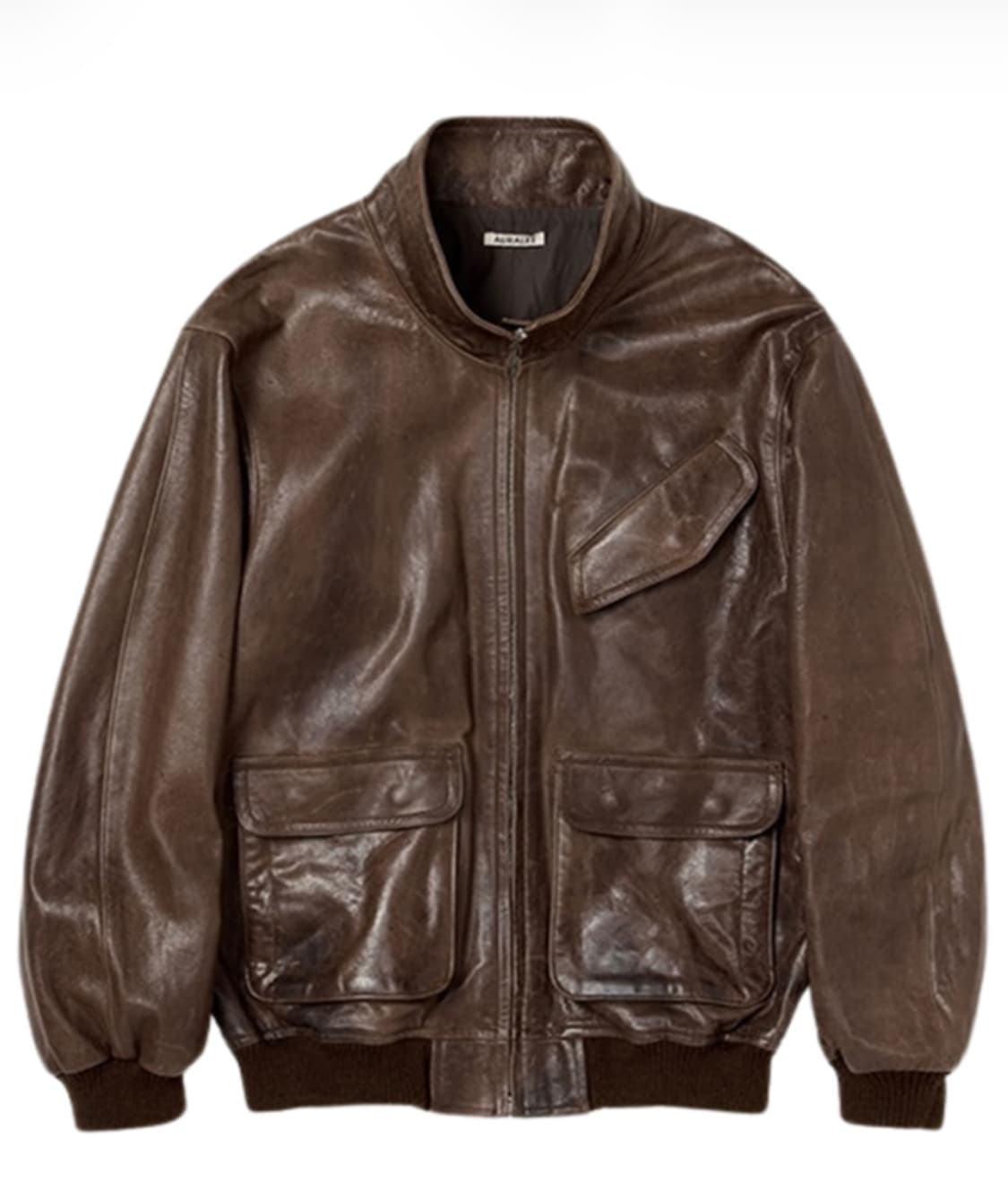 오라리 램레더 블루종 상품이미지1