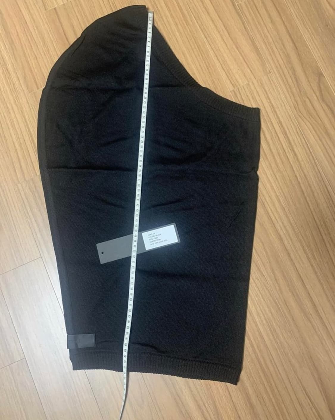 미착용 준지 블랙 바라클라바 상품이미지2