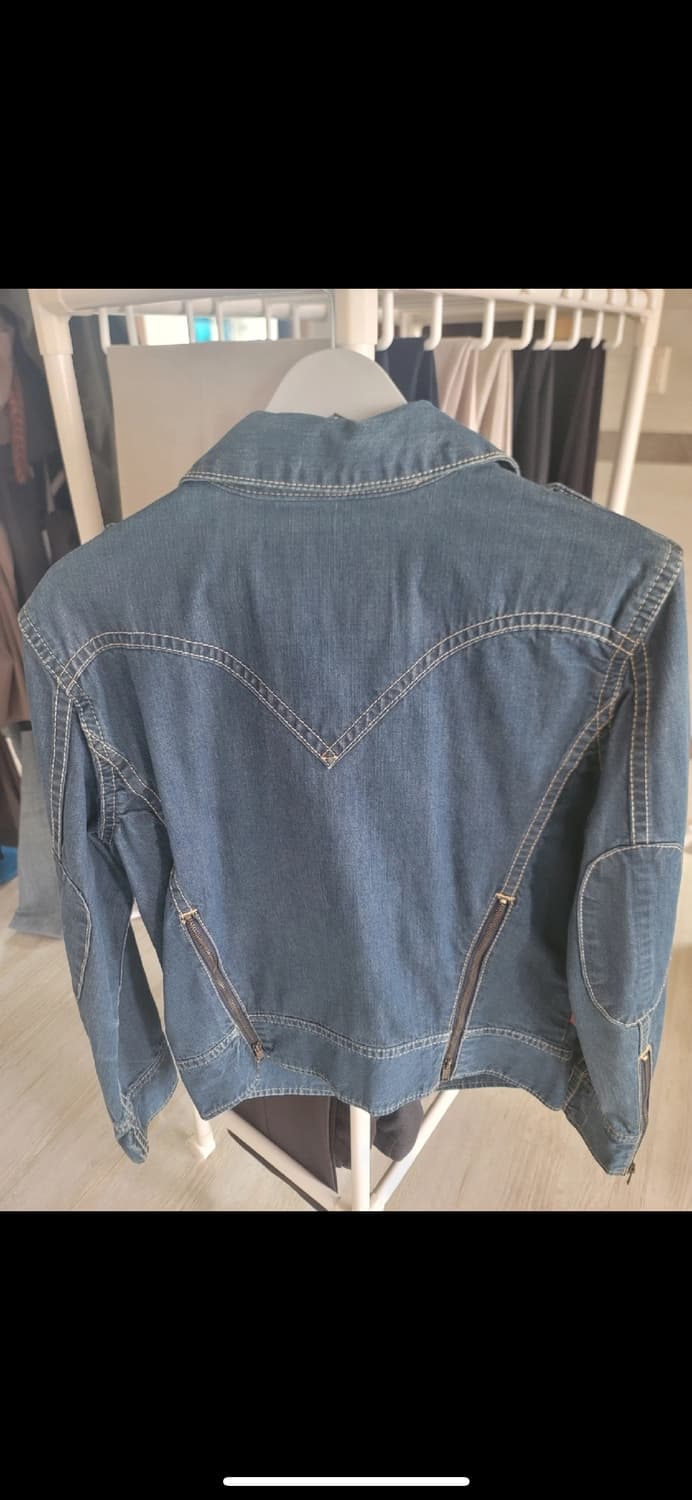 리바이스 데님 집업 바이커 자켓 71290 (95) 상품이미지3