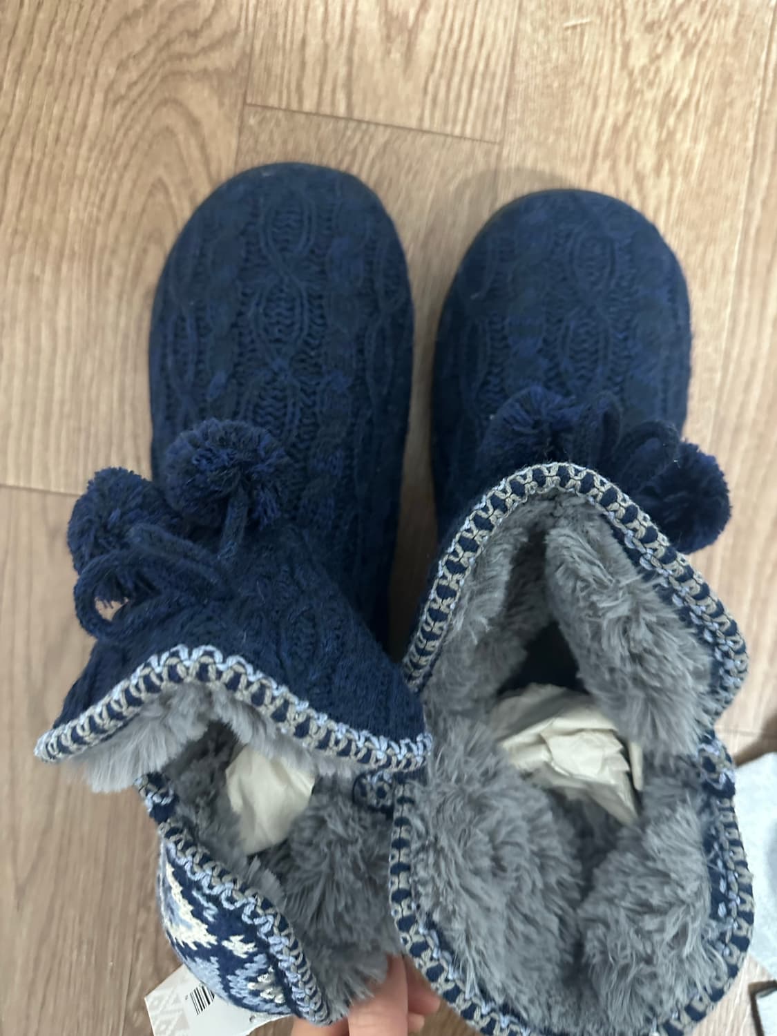 모리걸 니트 신발 상품이미지3