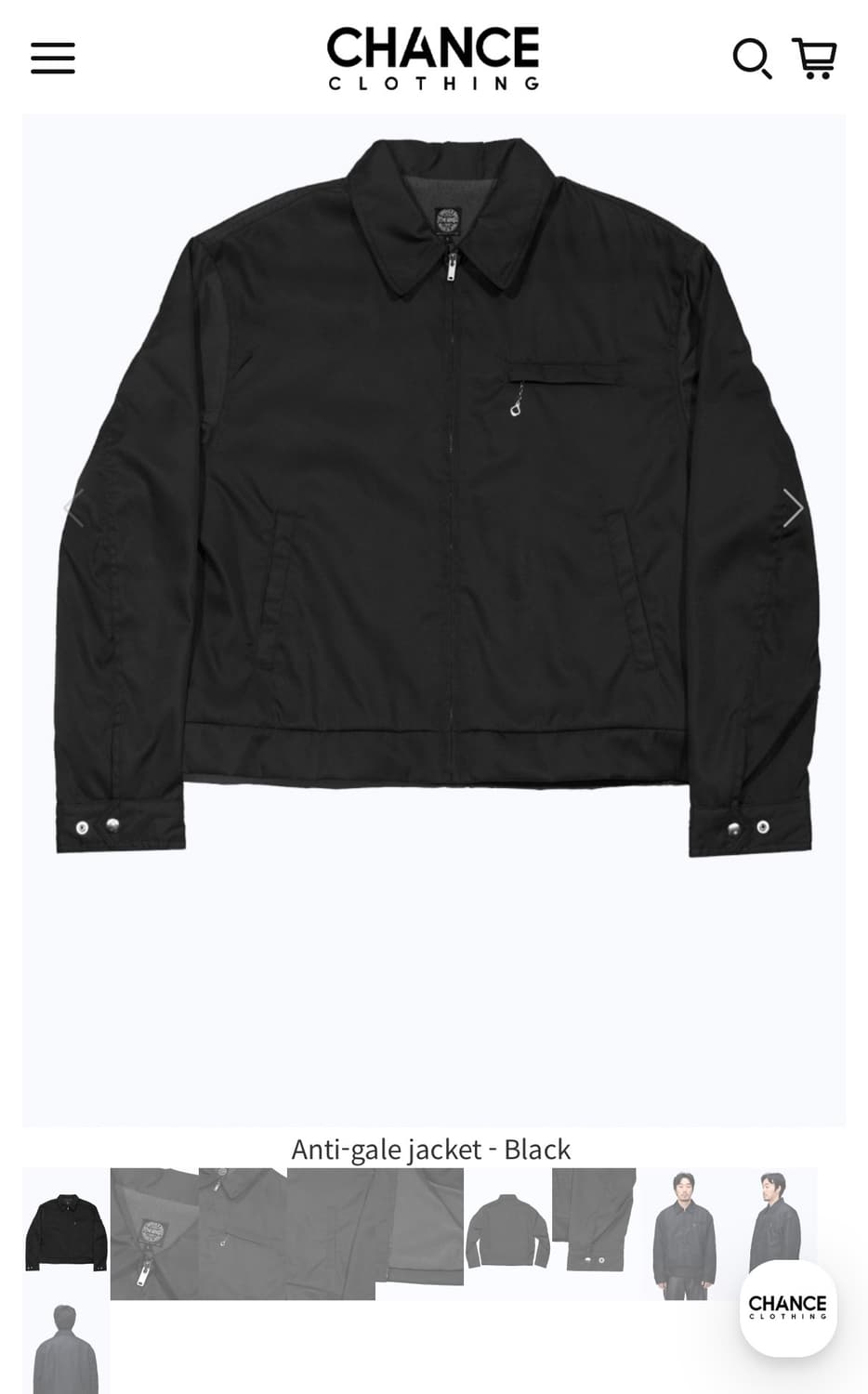 [L] 더긱스 anti gale jacket 상품이미지1