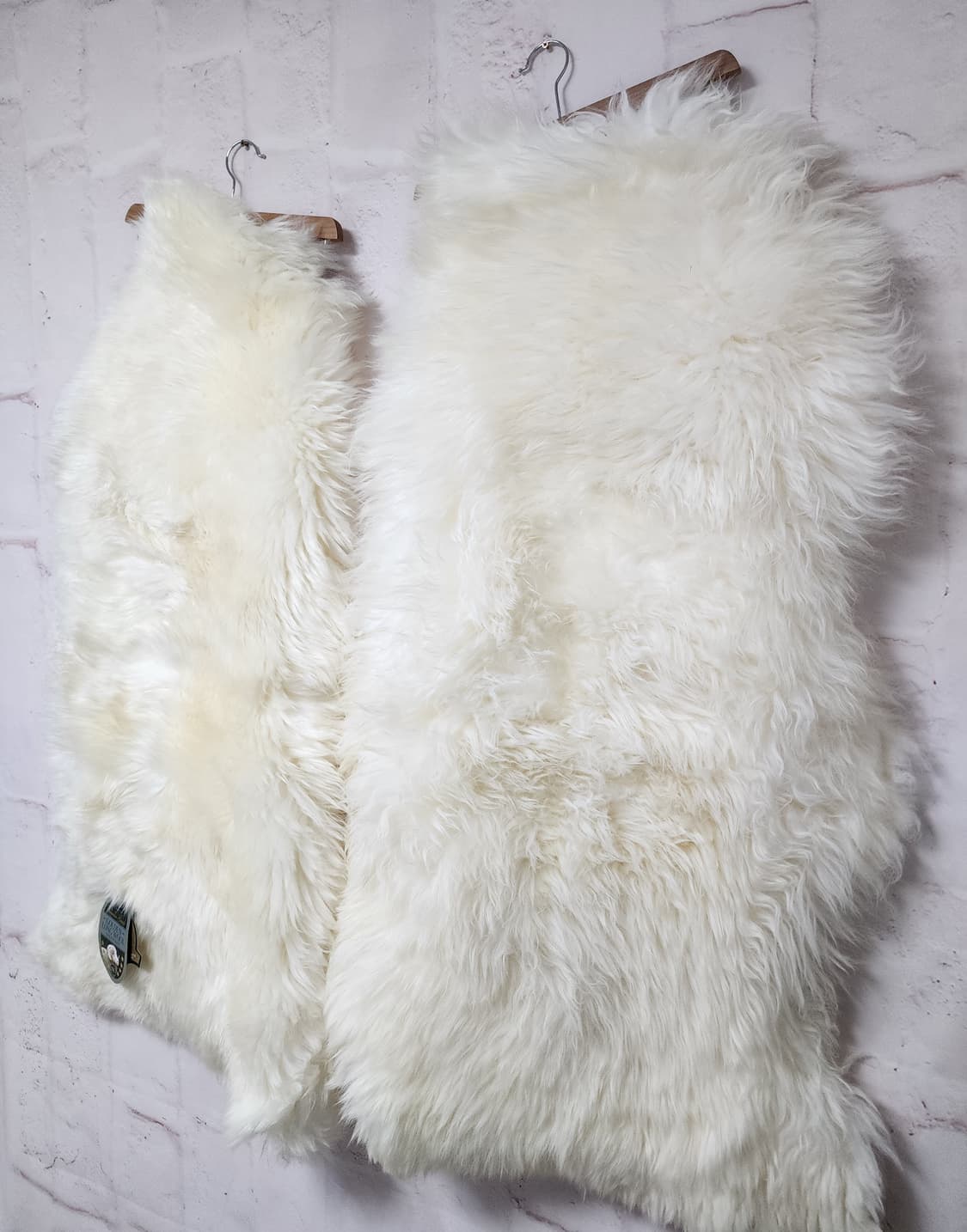 미울리스 골든 프리미엄 천연 울 양털 러그 XL 2개가격 상품이미지7