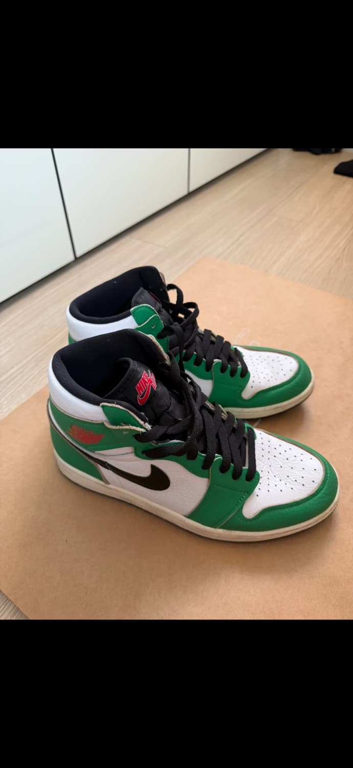 나이키 조던 1 레트로 하이 OG 럭키 그린 상품이미지4