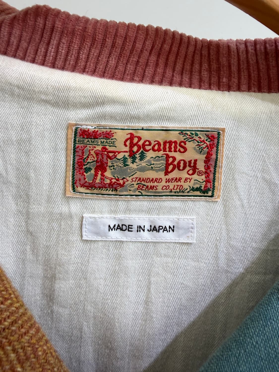 BEAMS BOY (Made in Japan) 패치워크 자켓 상품이미지6