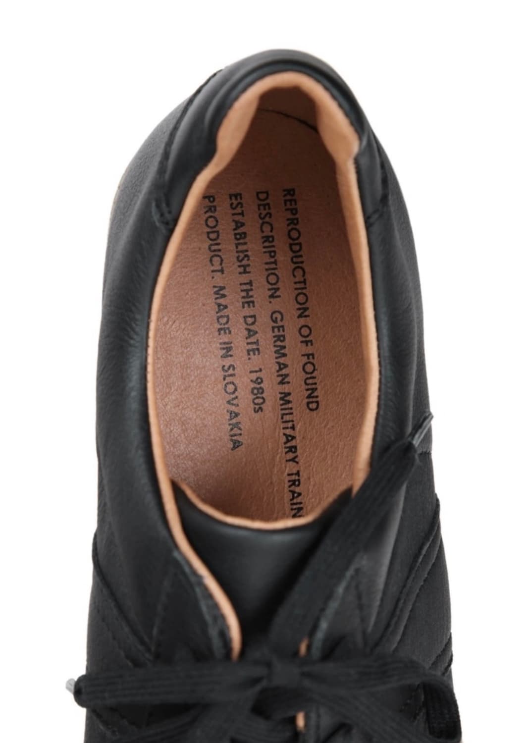 (ROF) 리프로덕션 오브 파운드 독일군 스니커즈 1700L 블랙 상품이미지3