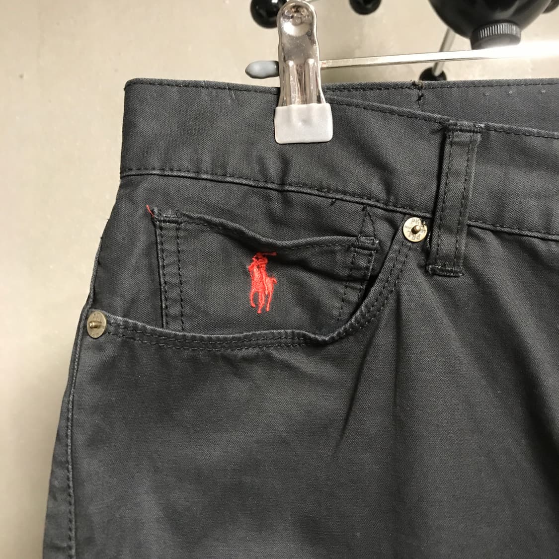 폴로 랄프로렌 코튼 팬츠 블랙 29/32 상품이미지4