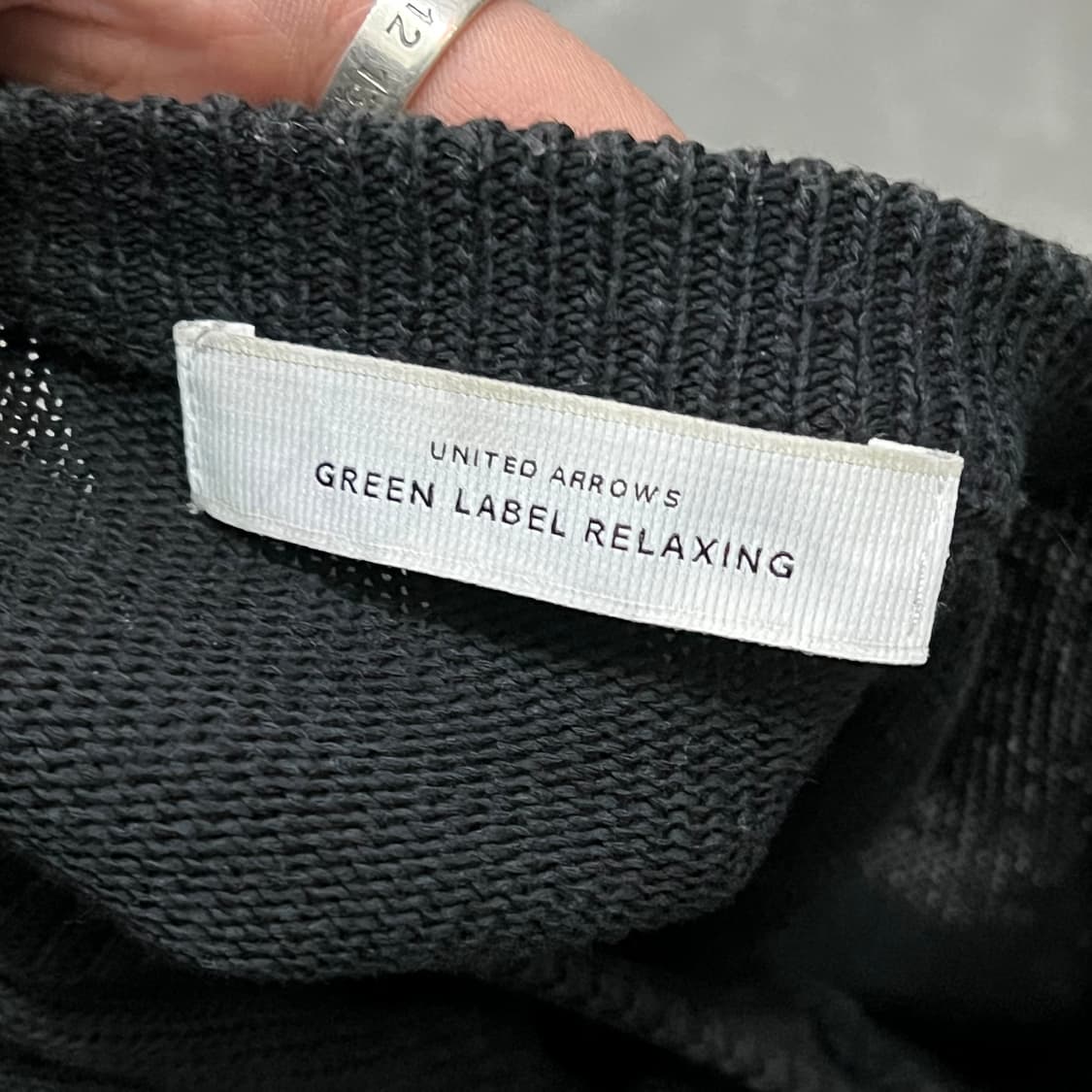  유나이티드 애로우즈 브이넥 니트 y15122 상품이미지5