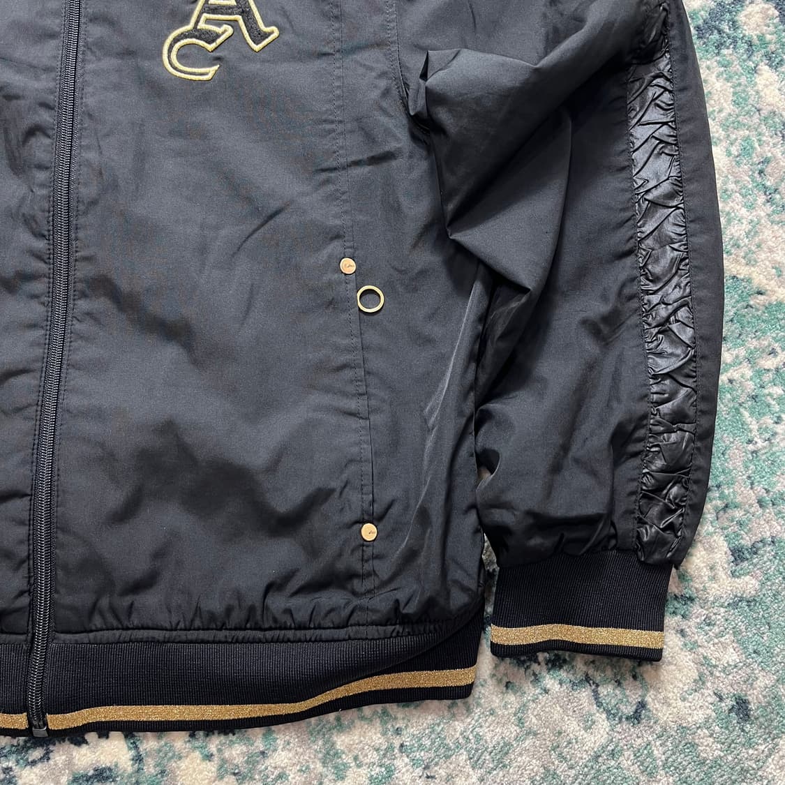 00s Asics 아식스 올드스쿨 바람막이 집업 자켓(100) 상품이미지4