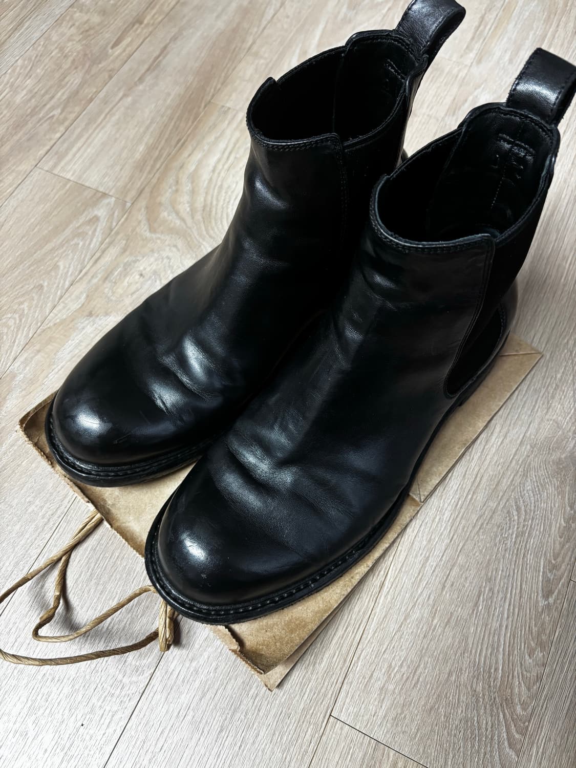 로맨틱무브 첼시부츠 R24H300 (홀스레더 블랙) 상품이미지4