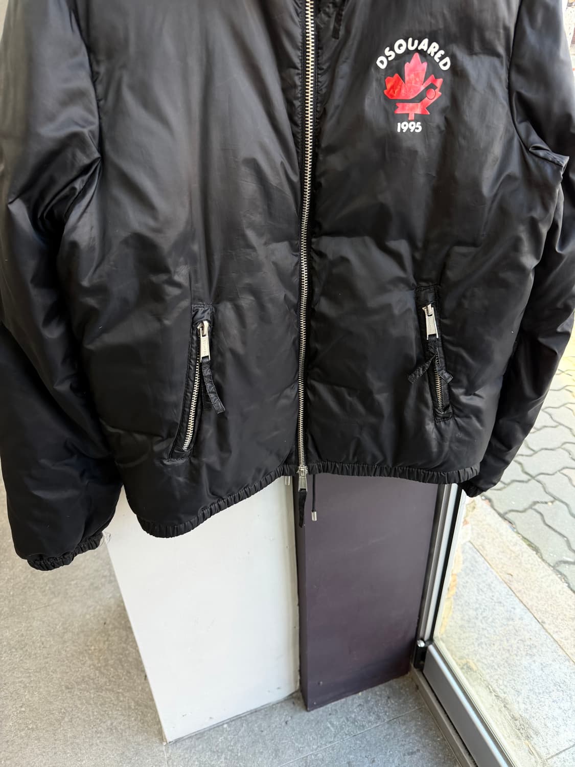 52/ 디스퀘어드2 10AW 800필다운 레드메이플 패딩 상품이미지4