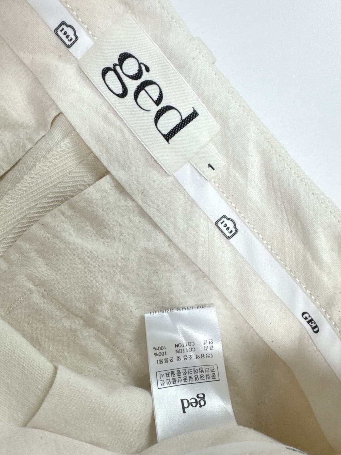 게드 코튼 팬츠 상품이미지5