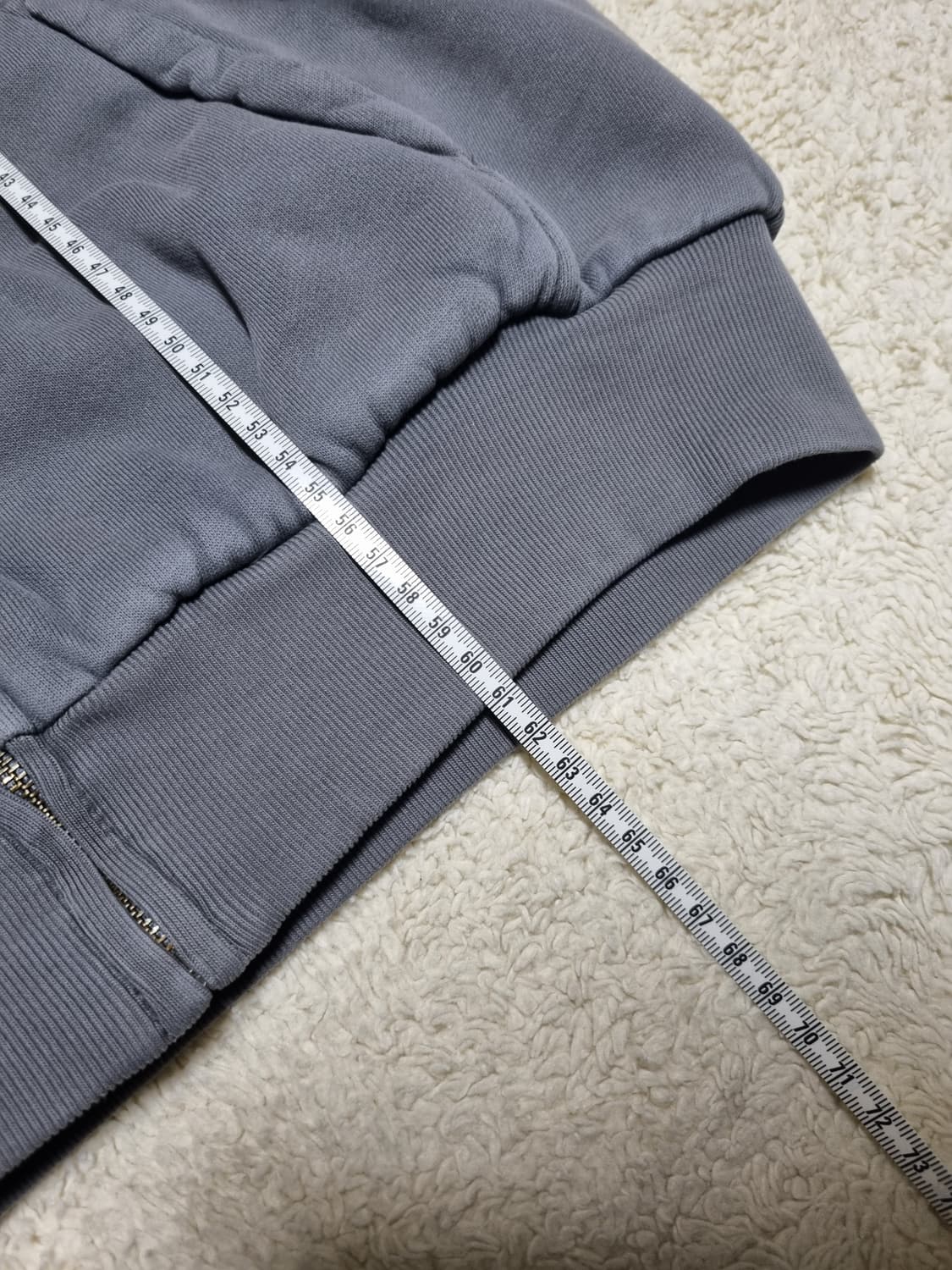 이지 갭 후드 집업 포에틱 그레이 상품이미지3