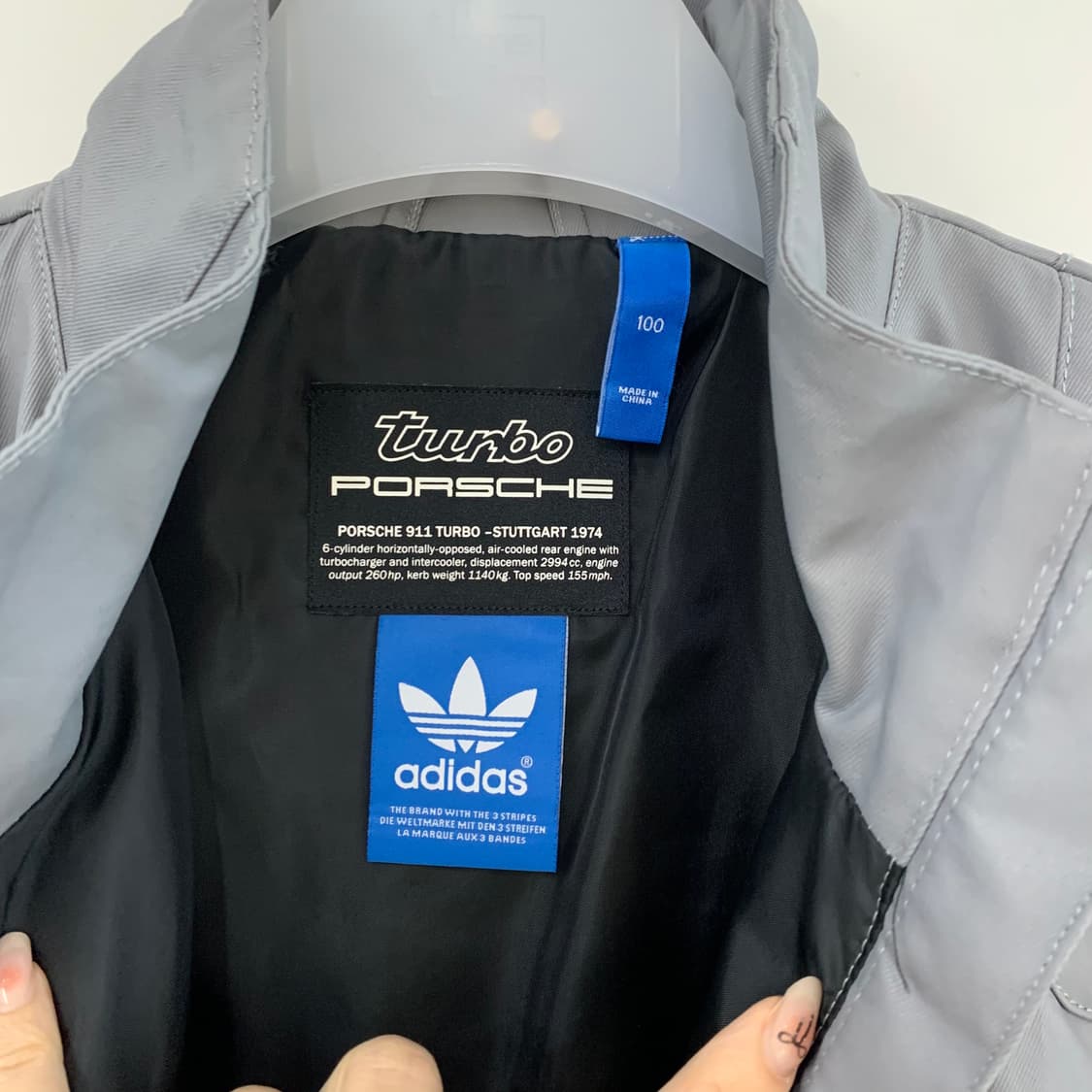 아디다스 x 포르쉐 911 그레이 터보 자켓 상품이미지5