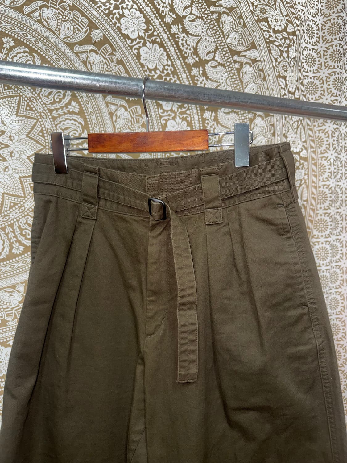 유니클로U 투턱 코튼팬츠  상품이미지4