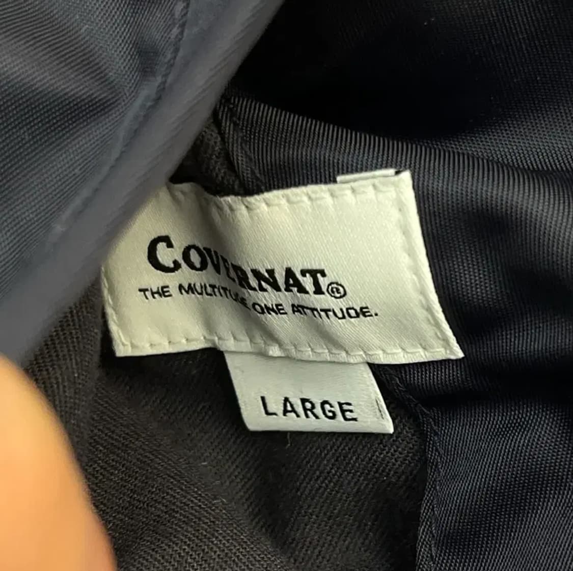 커버낫 리버시블 플리스 롱 코트 (L) 상품이미지6