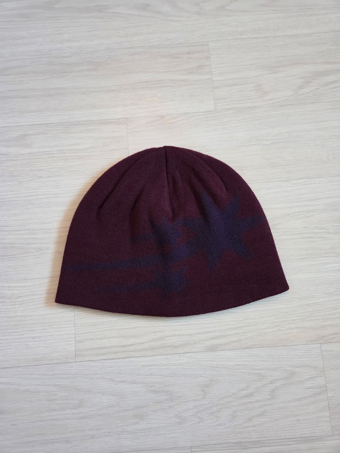 나이스고스트클럽 3STAR BEANIE_BURGUNDY 상품이미지1