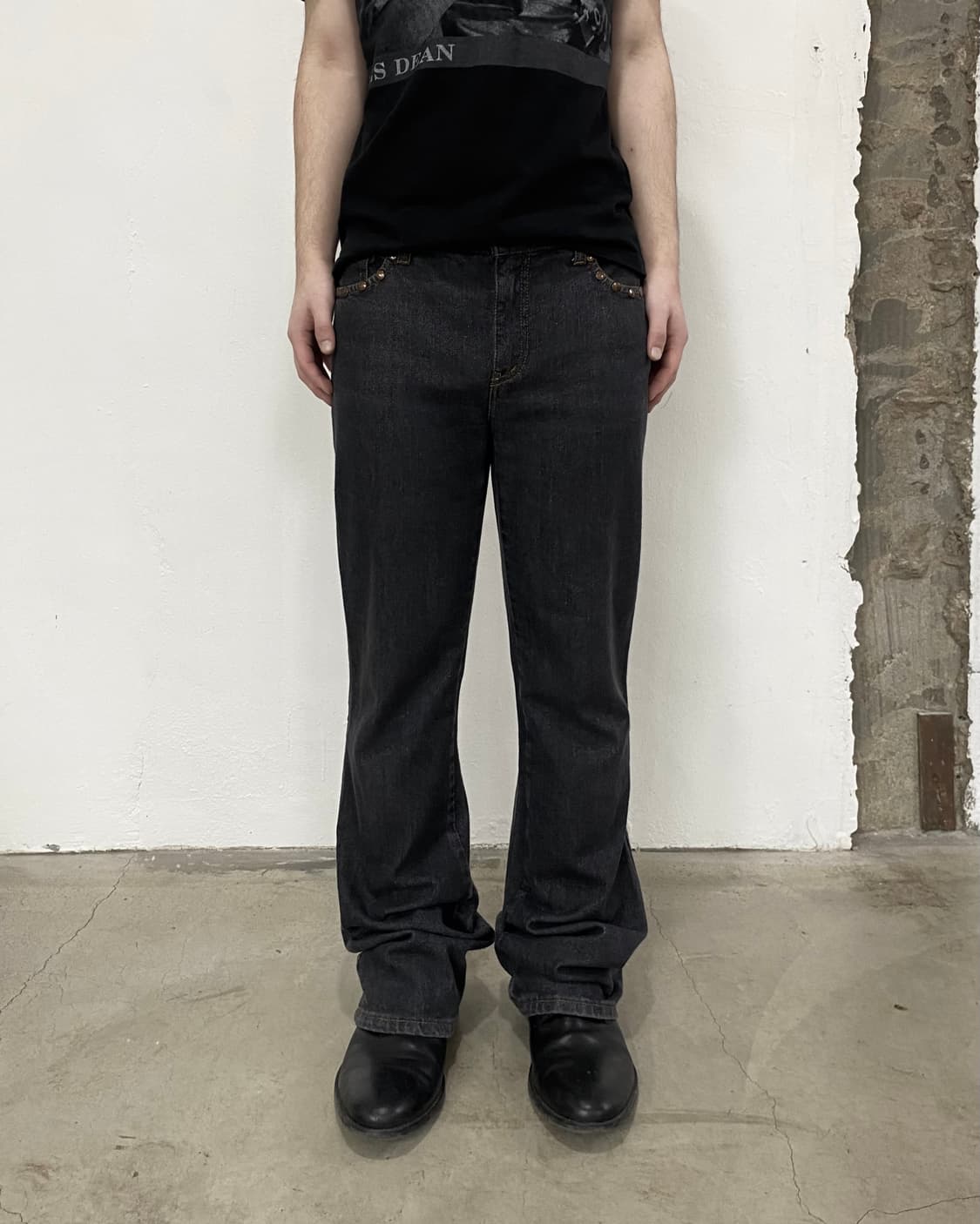 모스키노 스터드 플레어 팬츠 상품이미지2