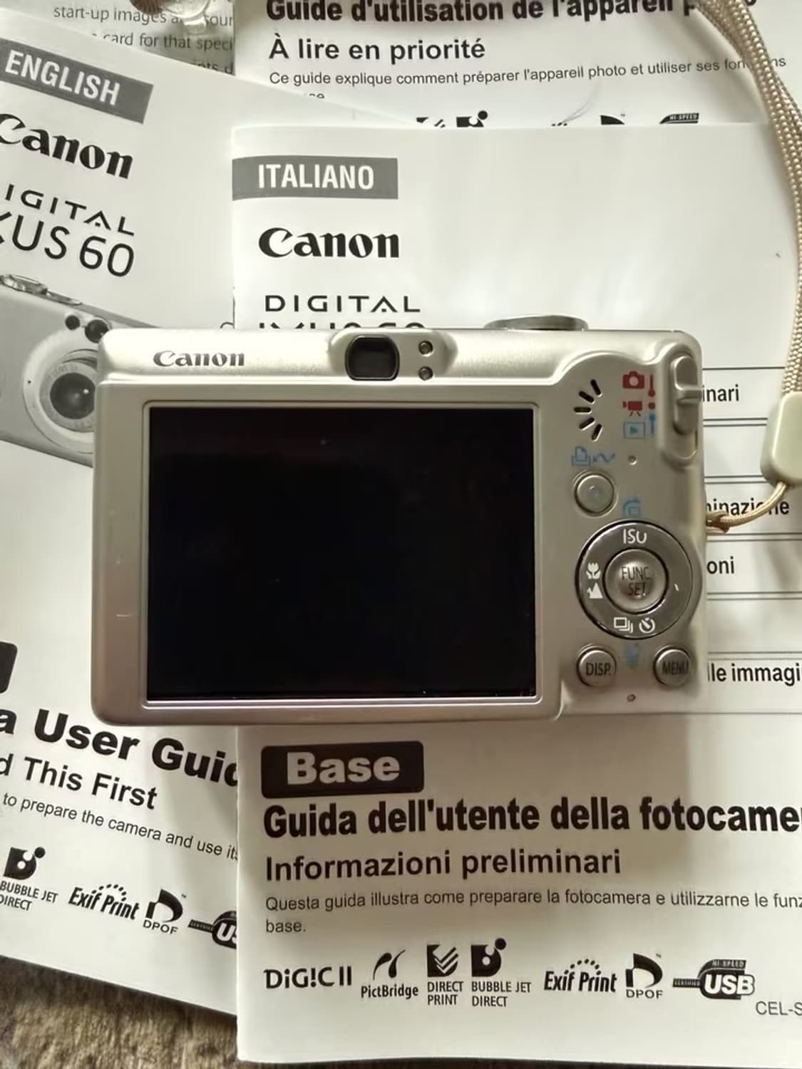 CANON IXUS 60 캐논 익서스 60 빈티지 디지털카메라 디카 상품이미지9