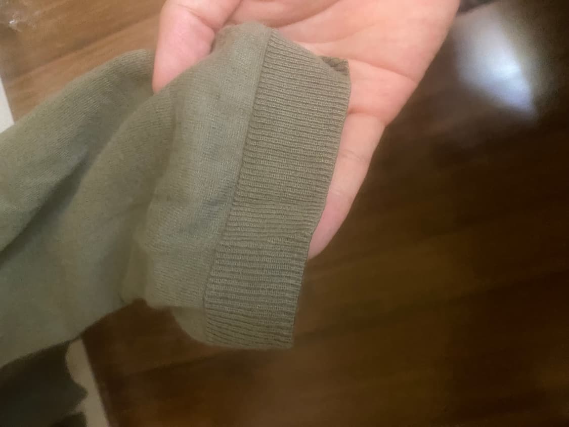 코스 오버사이즈 캐시미어 코튼 니트 택 달림 상품이미지5