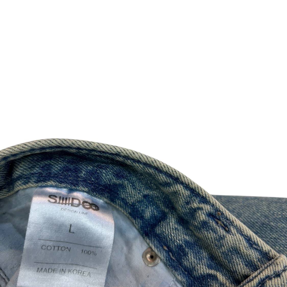 시도 무릎 스티치 디테일 워시드 팬츠 상품이미지4