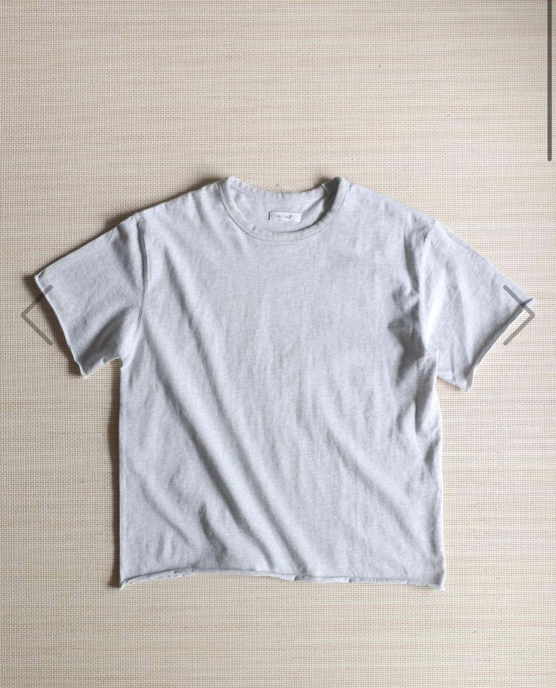 Seasalt Loop hem tee (gray) 4size 상품이미지1