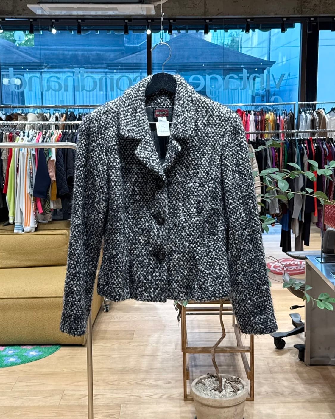 겐조 헤링본 3b 울 블레이저 자켓  상품이미지1