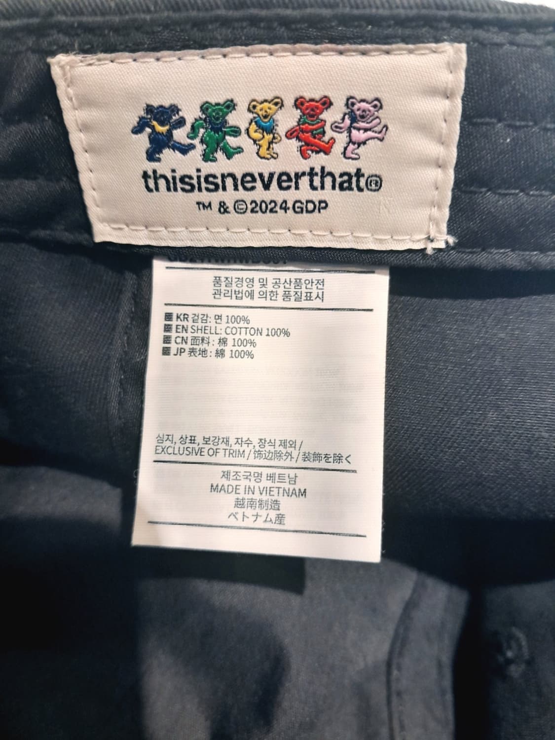 디스이즈네버댓 x 그레이트풀데드 볼캡 상품이미지7