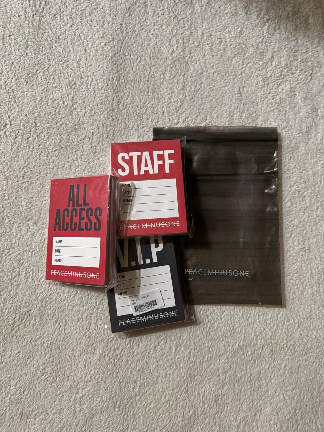 피스마이너스원 포스트잇 3EA 상품이미지2