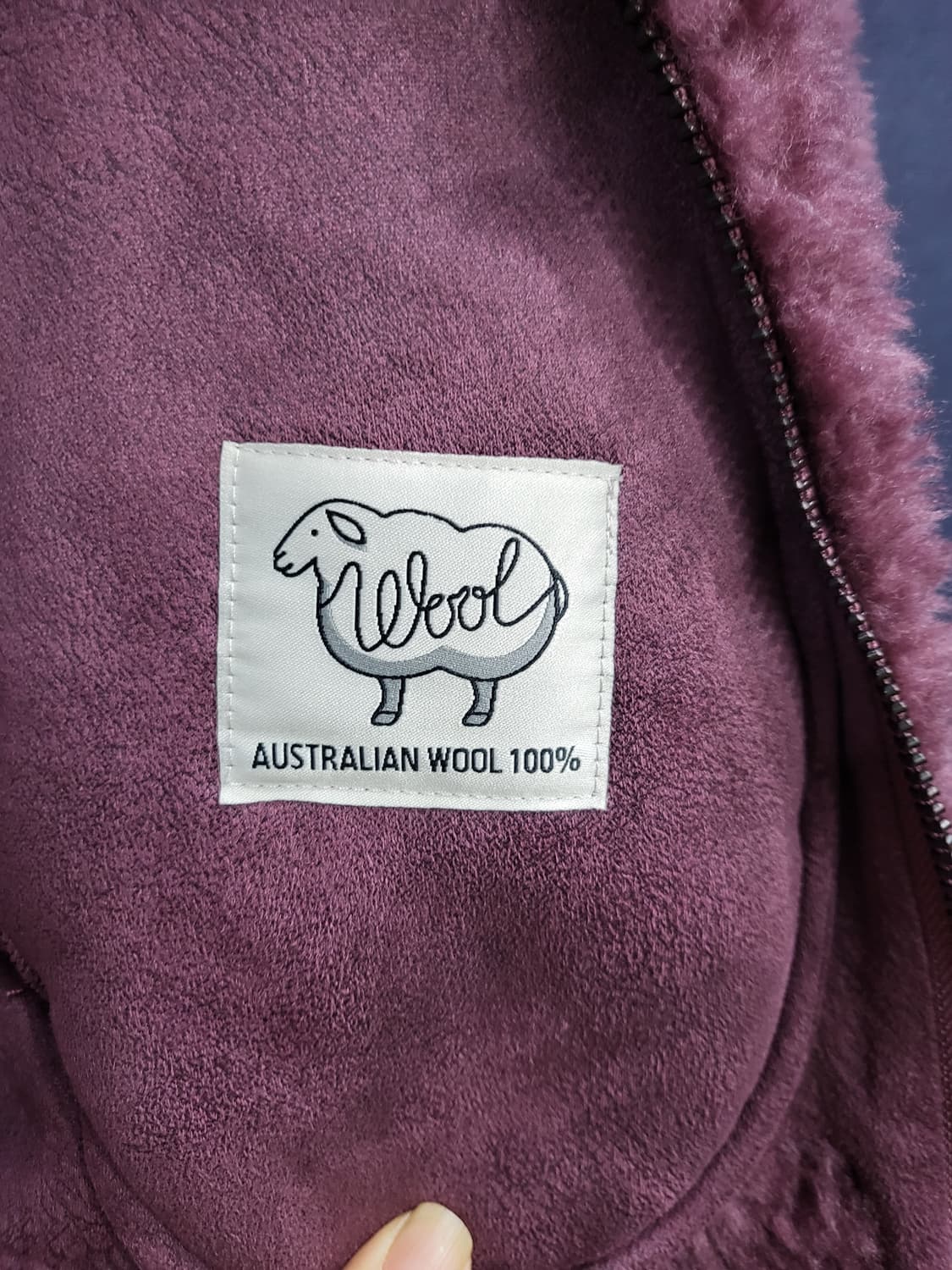 아뜰리에 양모 무스탕 오버핏 상품이미지8