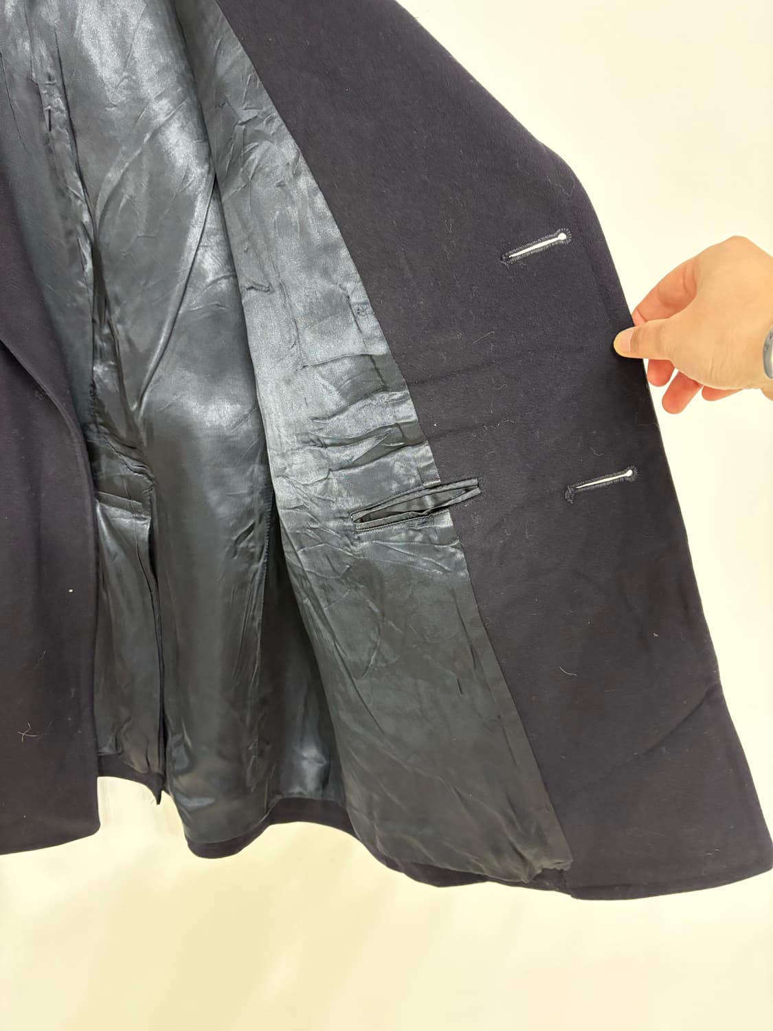 60's USN Kersey Wool 8button Pea Coat 상품이미지4