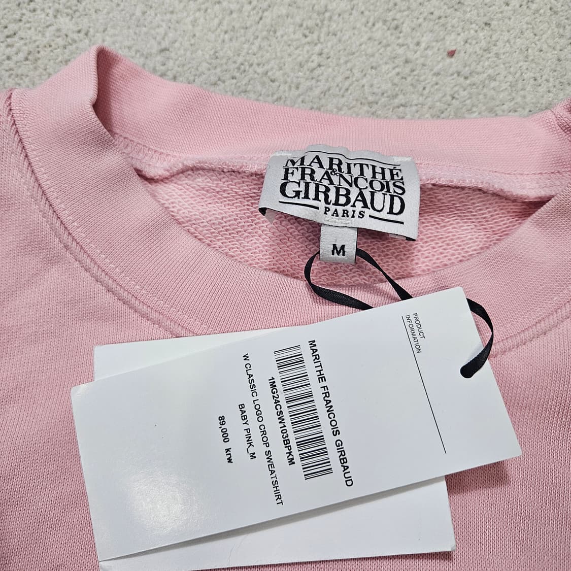 마리떼 프랑소와 저버 맨투맨 M 상품이미지4