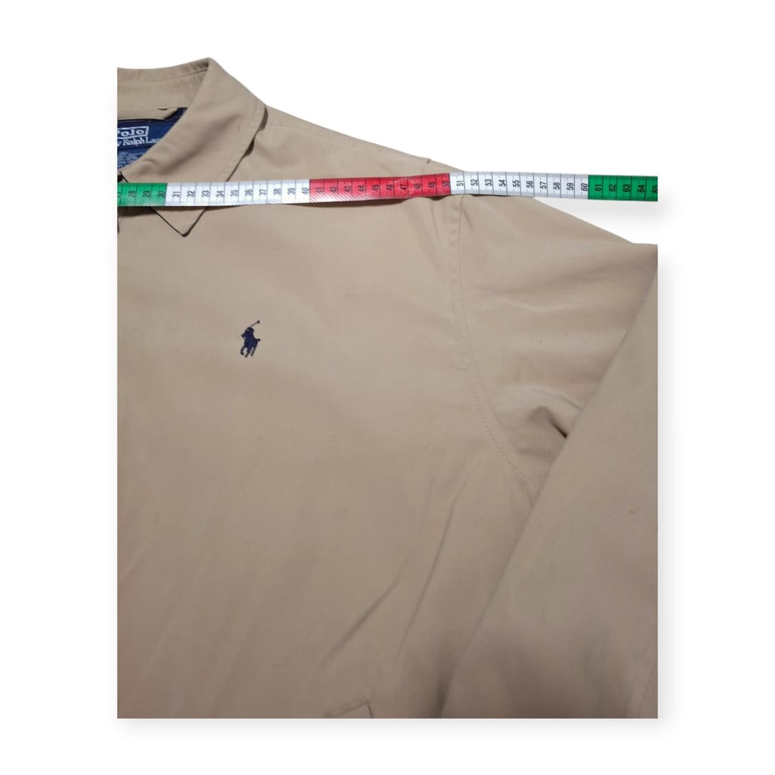 M)폴로 랄프로렌 베이지 스윙탑 자켓 블루종 해링턴 자켓 상품이미지5