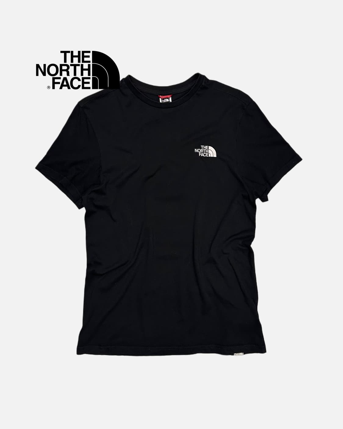 THE NORTH FACE logo black t-shirt 상품이미지1