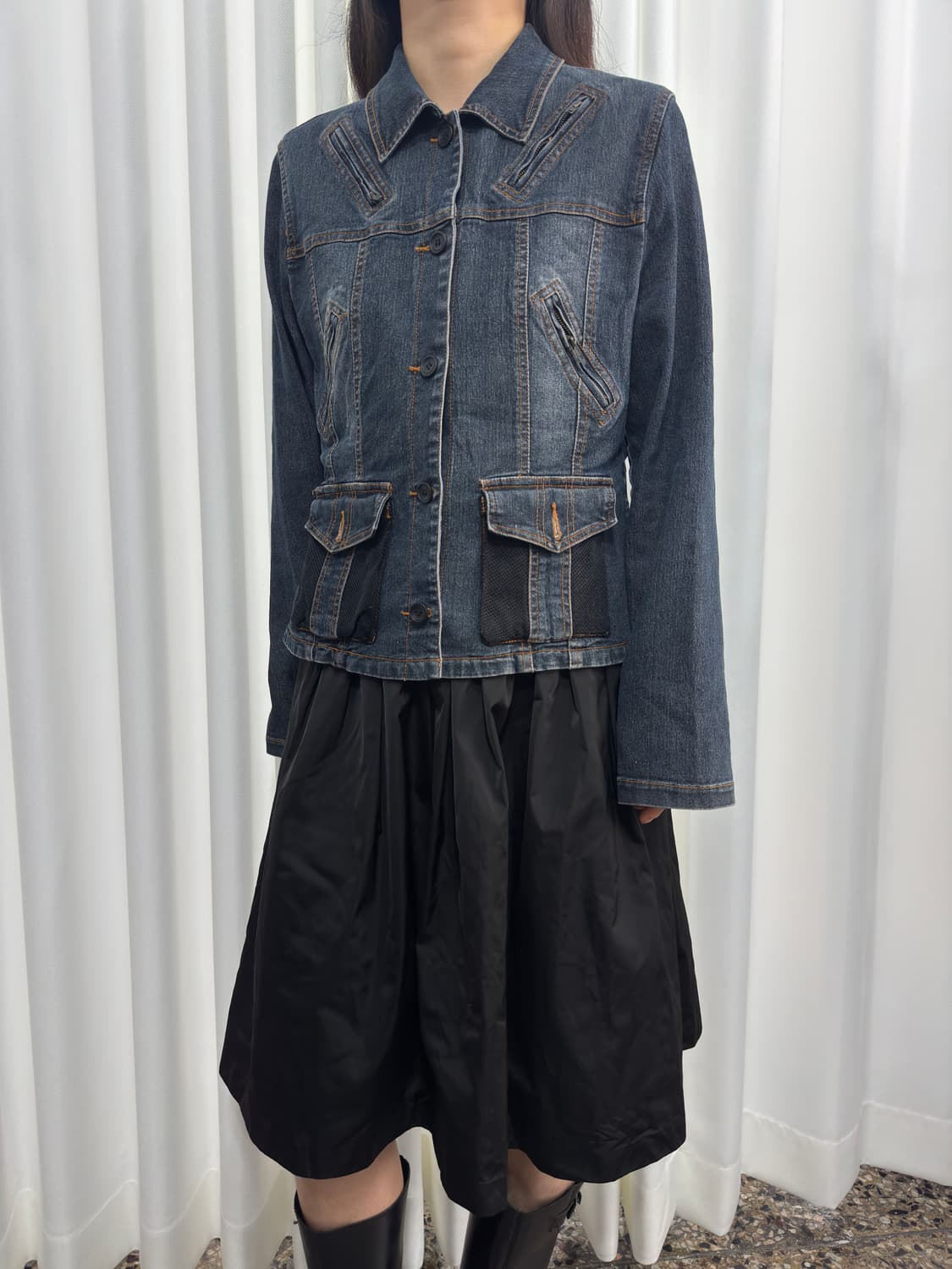 brankasta pleats midi skirt 상품이미지5