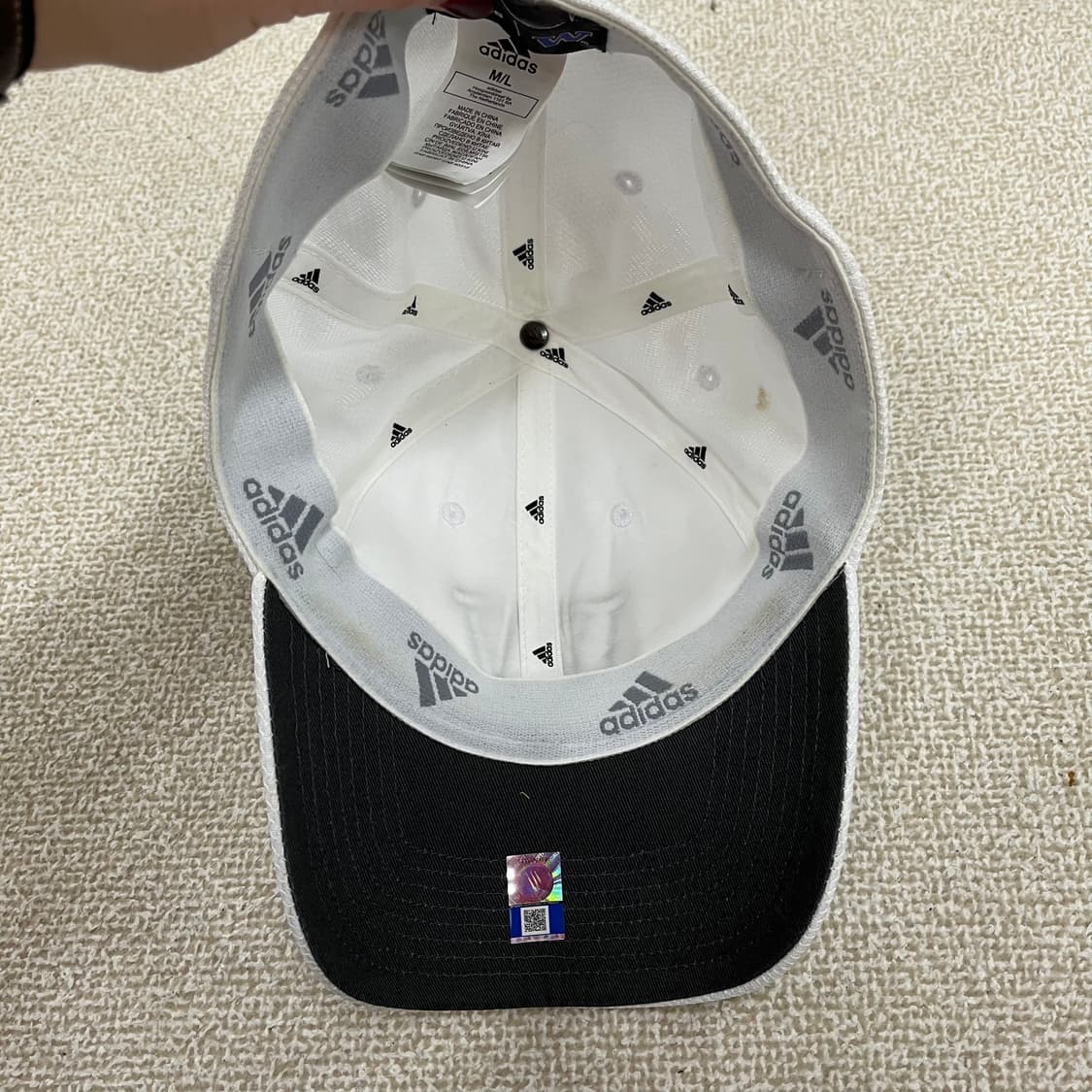 M-L 아디다스 워싱턴허스키 볼캡 모자 0123M 상품이미지8