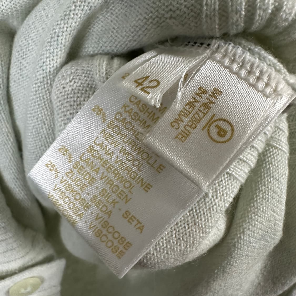 빈티지 에스카다 캐시미어 혼방 니트셔츠 상품이미지6