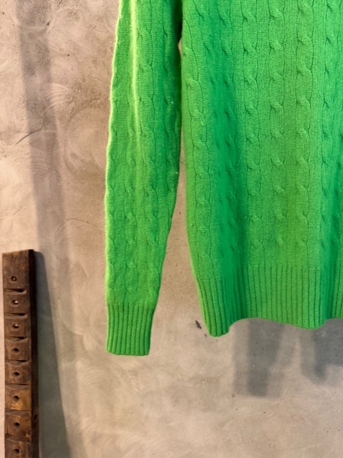 폴로 랄프로렌 캐시미어 케이블 니트 55~66 상품이미지6