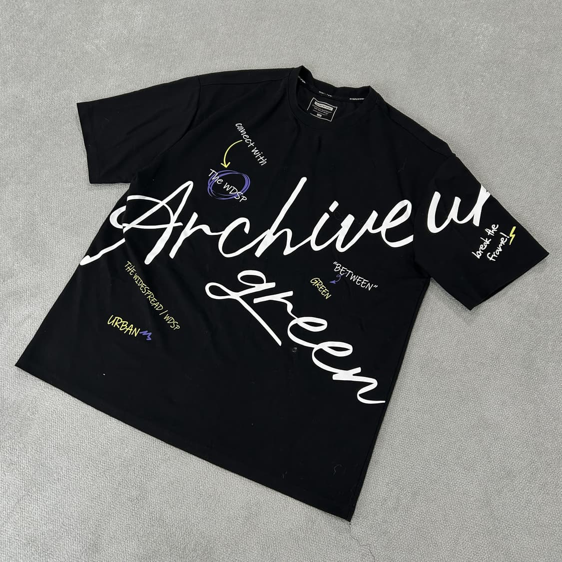 intercrew 아카이브 블랙 반팔티 105 상품이미지1