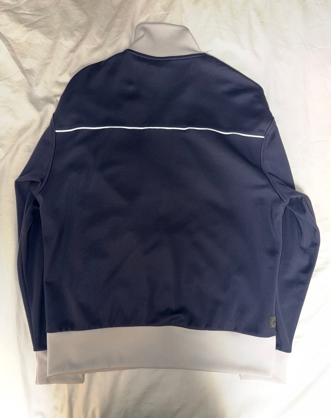 ( L ) 아디다스 트랙탑 져지 네이비/화이트 삼선 상품이미지2