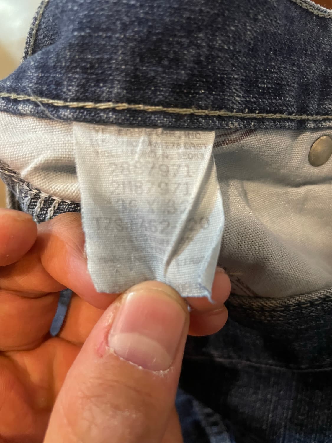 90~00s 빈티지 Lee Dungarees 카펜터 데님 36x32 상품이미지8