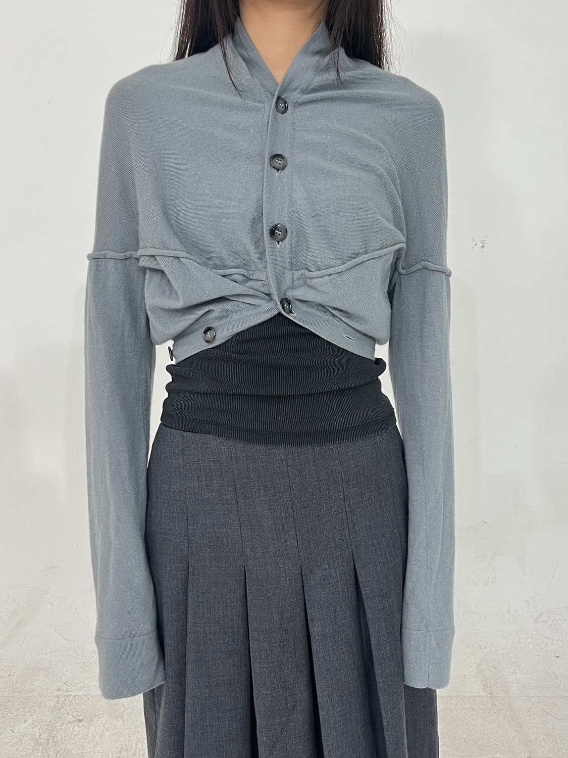 2way cocoon bolero knit cd 상품이미지1