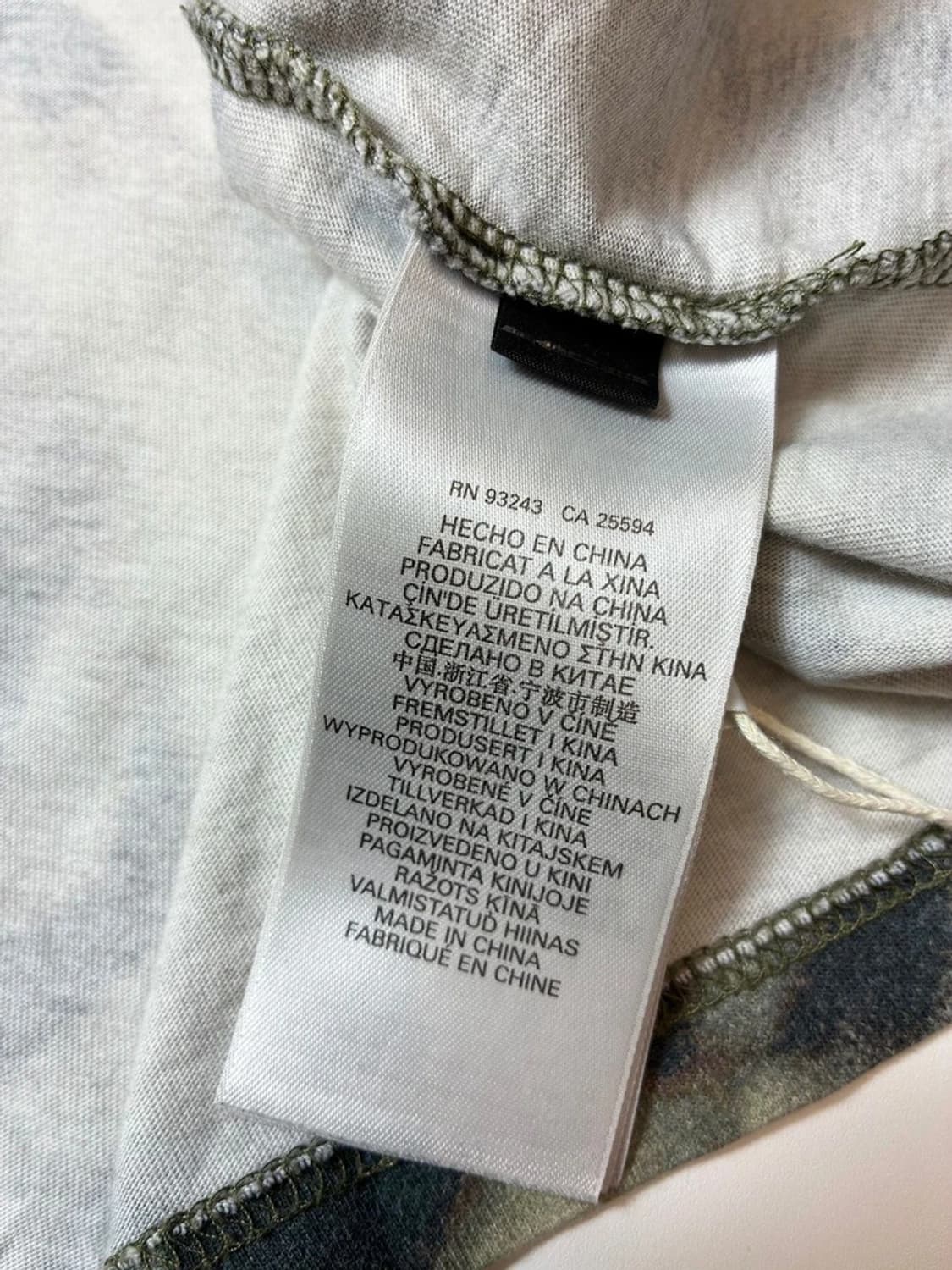 디젤 DIESEL 밀리터리 멀티 패턴 반팔 티셔츠 PN9160 상품이미지8